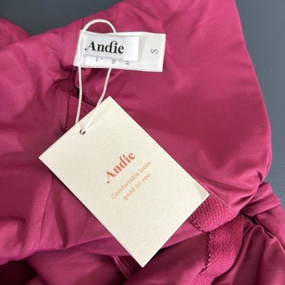 Andie Santorini One Piece Swimsuit Women's S Plum Purple NWT - Picture 10 of 16